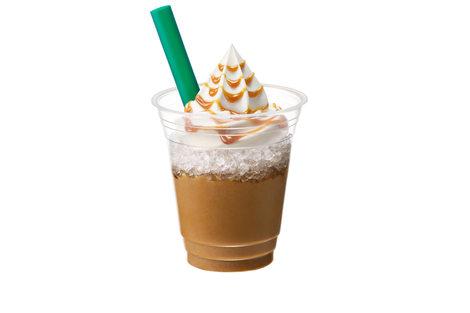 ミニストップ、カフェオレプリンとキャラメルソースの組み合わせ