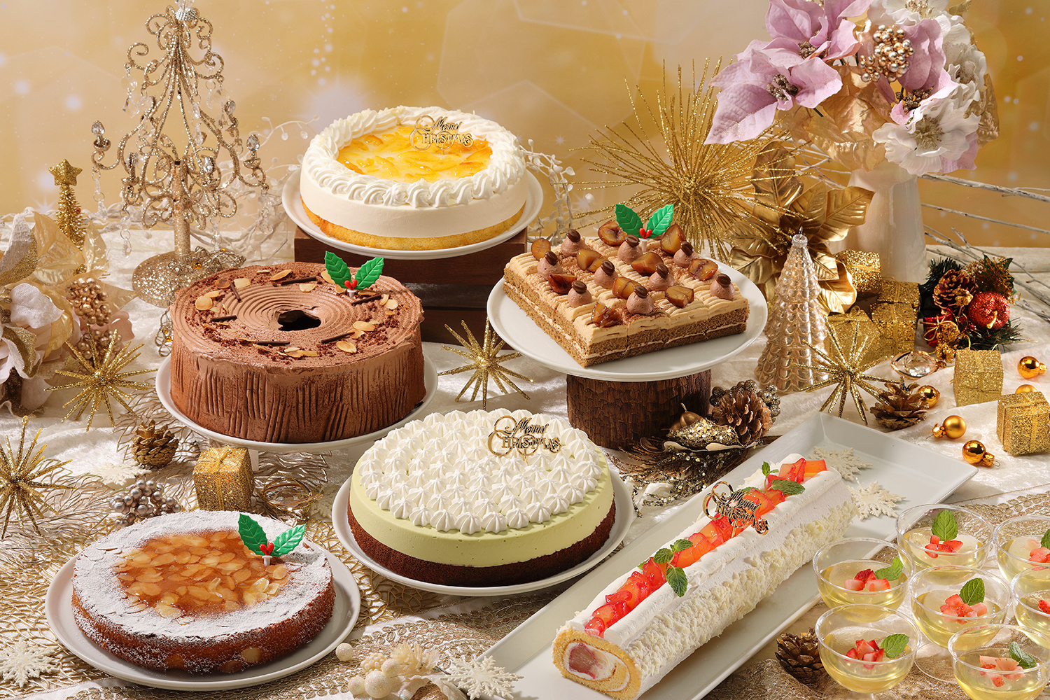 スイーツパラダイス「ハッピーシャインクリスマス」