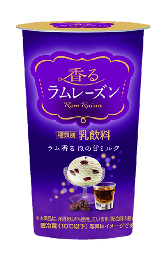 「香るラムレーズンドリンク 200ml」（178円）