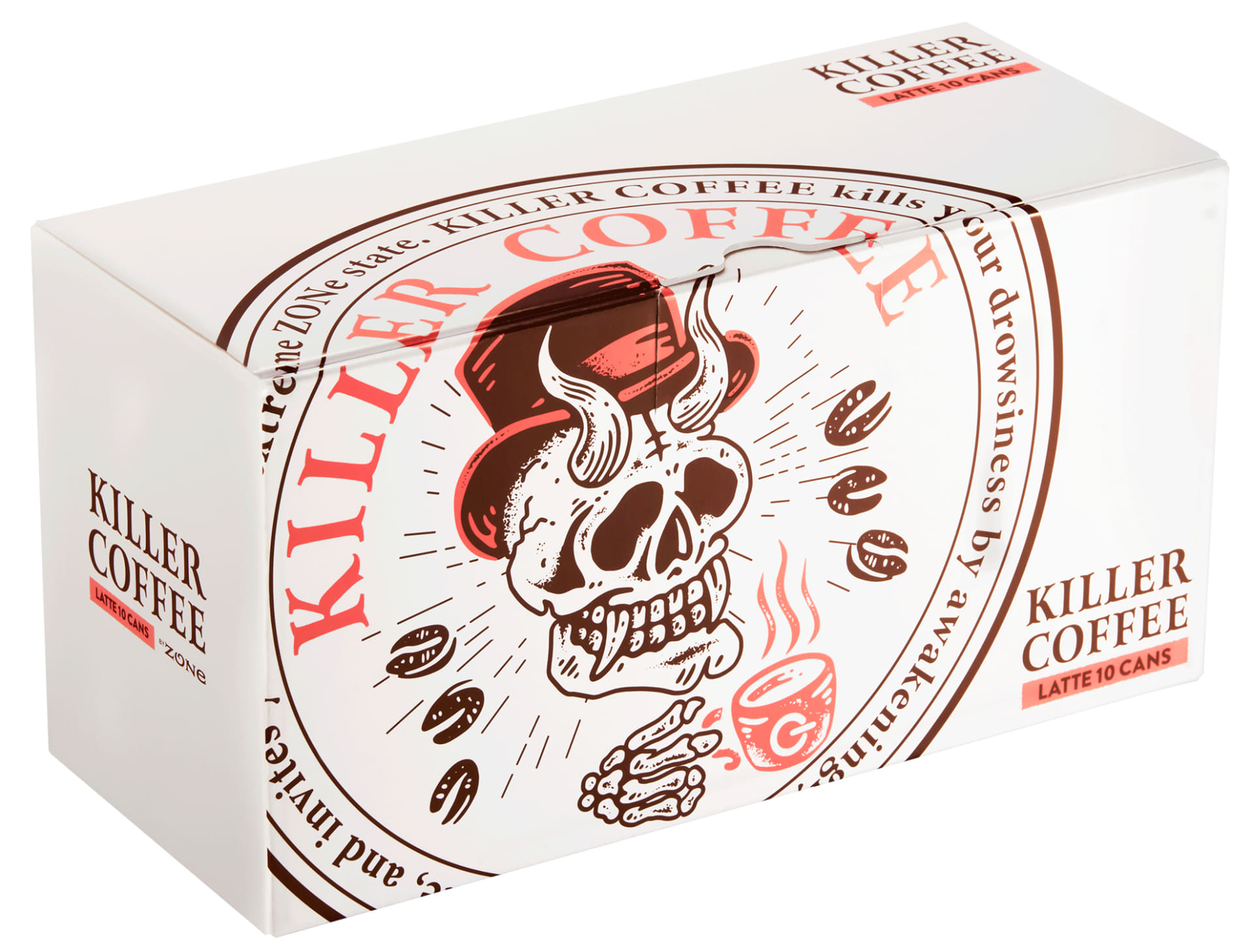 「KILLER COFFEE 覚醒スイートLATTE」×10本
