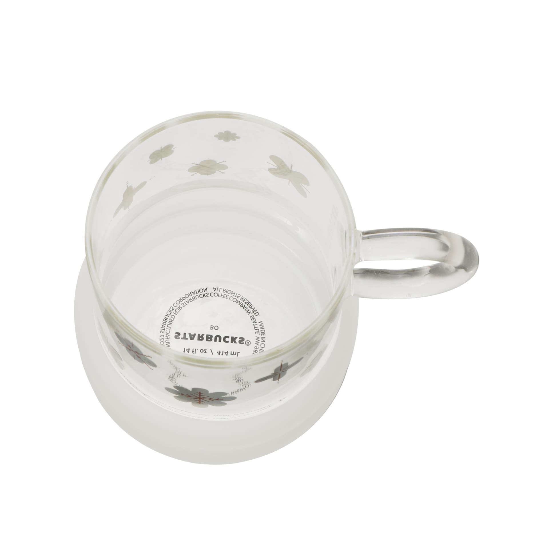 ホリデー2022 耐熱グラスマグスノーフレーク 414ml