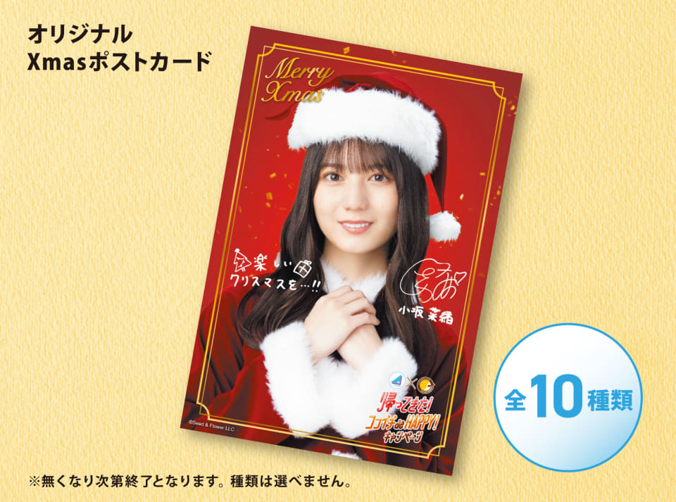 日向坂46 ココイチ de HAPPY! キャンペーン サイン色紙 ココイチ×日