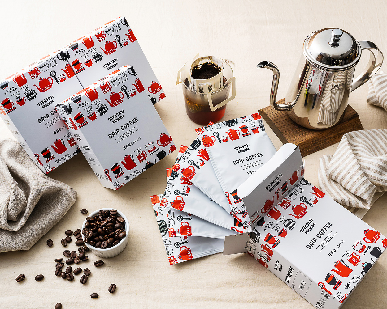 たっぷり大容量！ドリップコーヒーの福袋