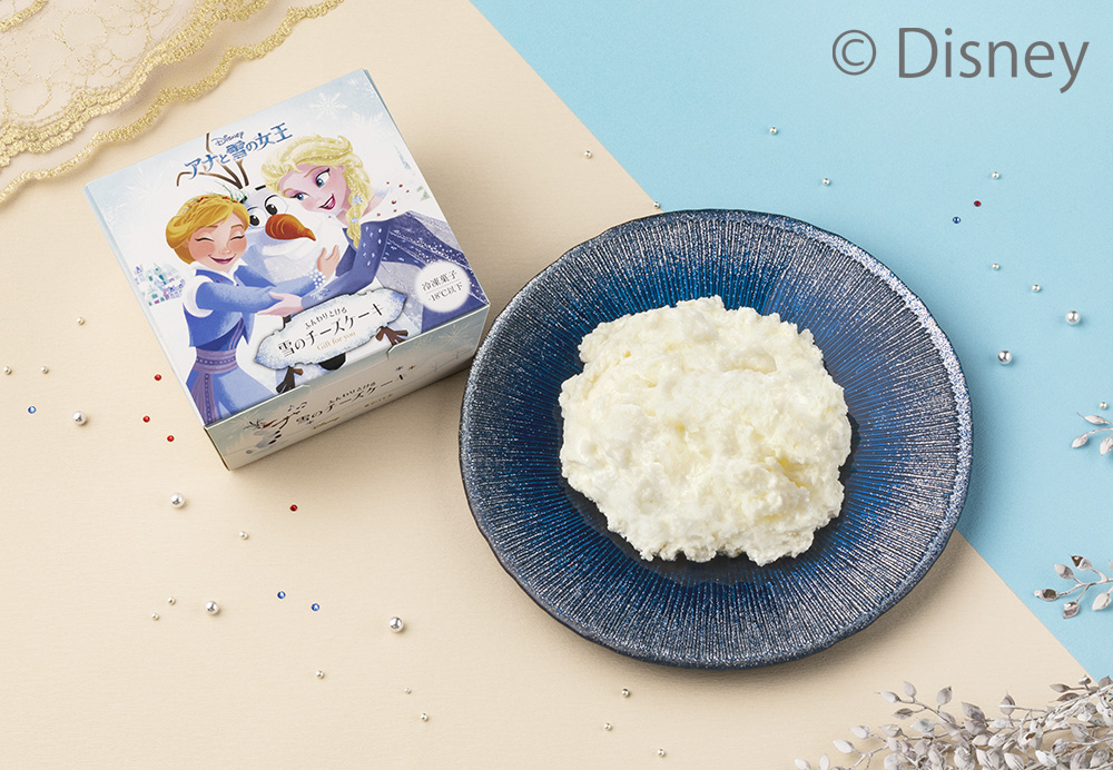 Disney SWEETS COLLECTION by 東京ばな奈「アナと雪の女王/ふんわりとける雪のチーズケーキ」
