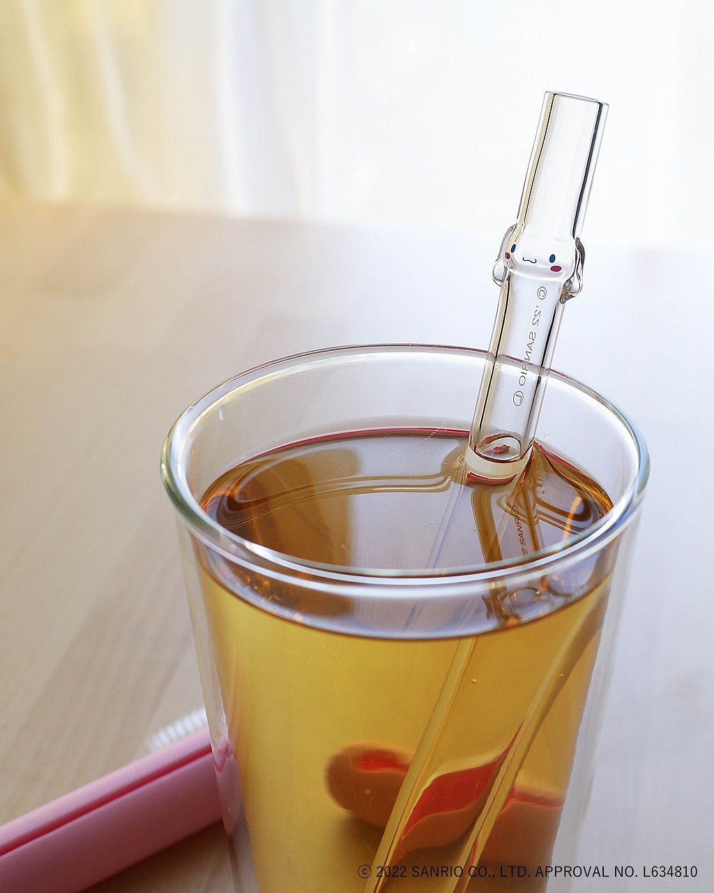 シナモロール ガラス製マイストロー