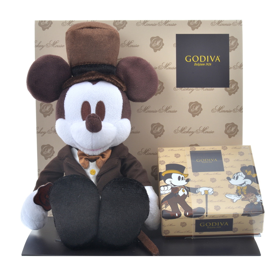 Disney - ディズニーストア　ミッキー  GODIVA コラボ　グランプラス 新品未開封 ミッキーマウスや『美女と野獣』デザインのGODIVAとの共同企画