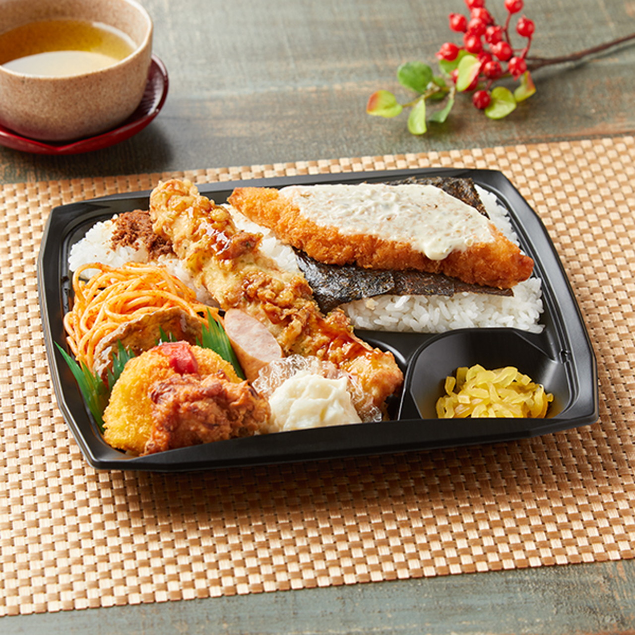 年末年始ありがとう!!びっくりのり弁（648円）