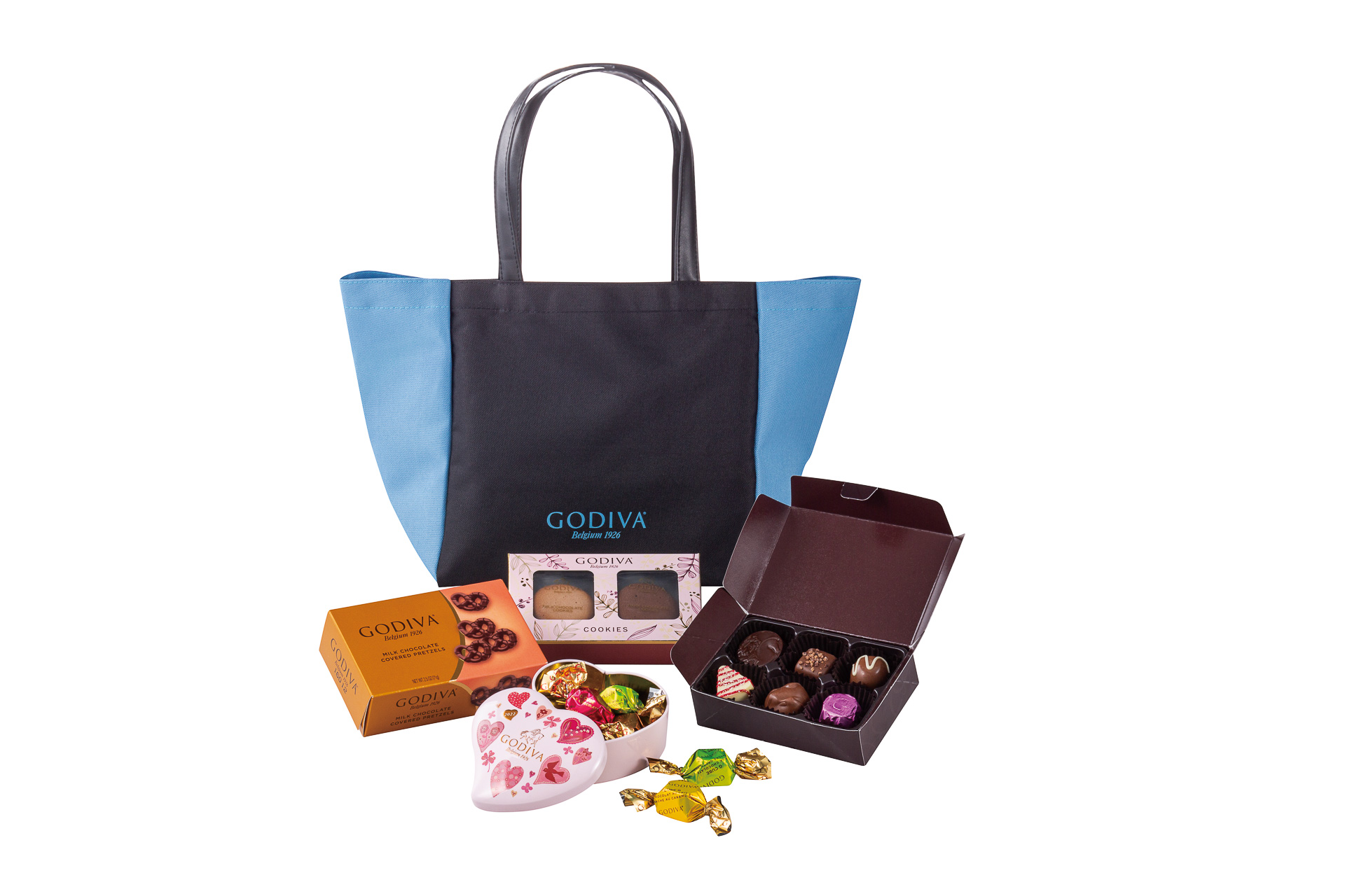 「ゴディバ ニューイヤー ハッピーバッグ 2023 CF」（3240円 ※GODIVA café）