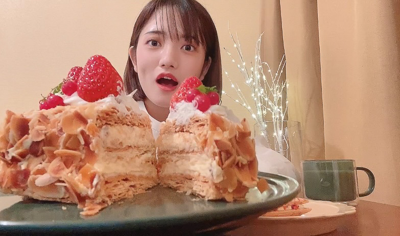 見てっ！サックサクですよ！（写真はハーフサイズです）