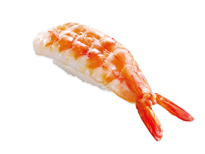 「大えび（一貫）」（250円）