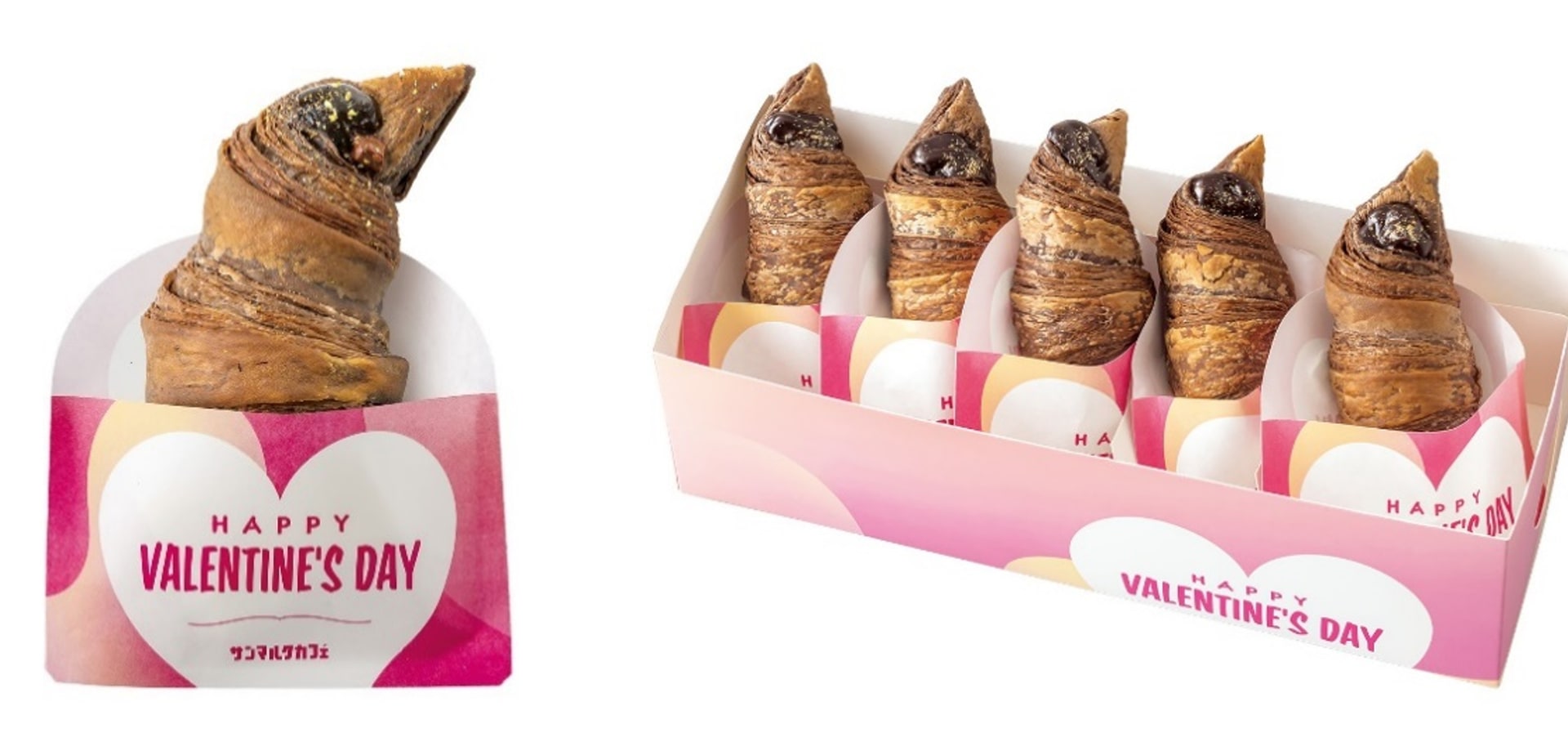 「プレミアムチョコクロ ゴールドメルティショコラ」（単品 280円/5個入BOX 1200円）