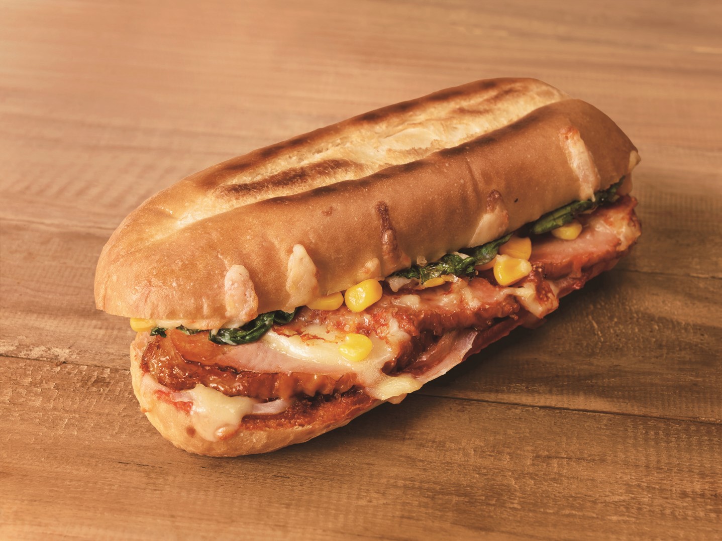 1月17日「持ち帰り限定 好きなピザサンド500円」