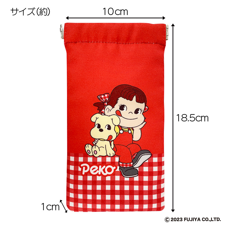 不二家「ペコちゃん」のエコバッグやマルチケースが郵便局で発売