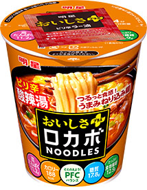 「明星 ロカボNOODLESおいしさプラス こってり醤油」