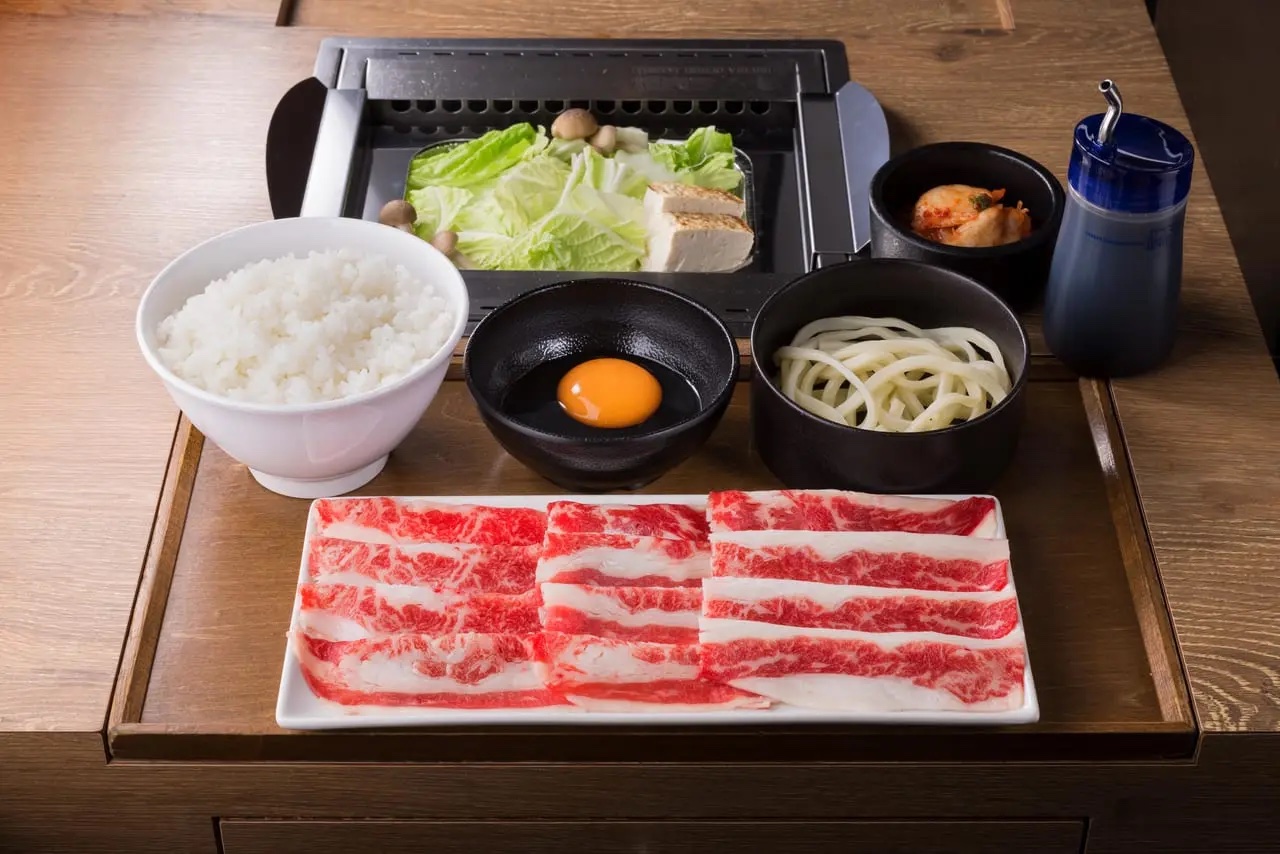 国産牛すき焼食べ放題セット