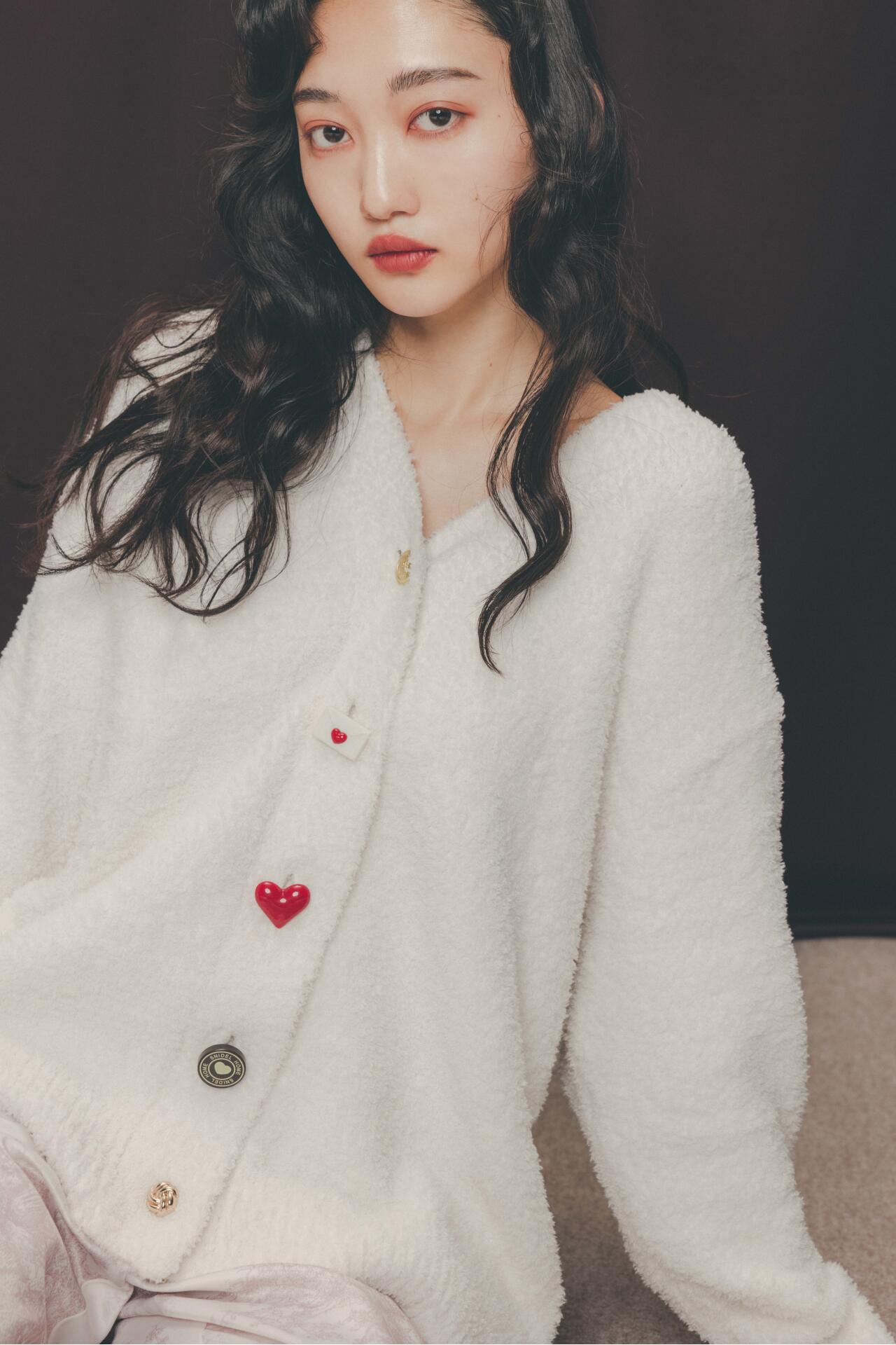 【Melty】チョコボタンニットカーディガン（8580円）