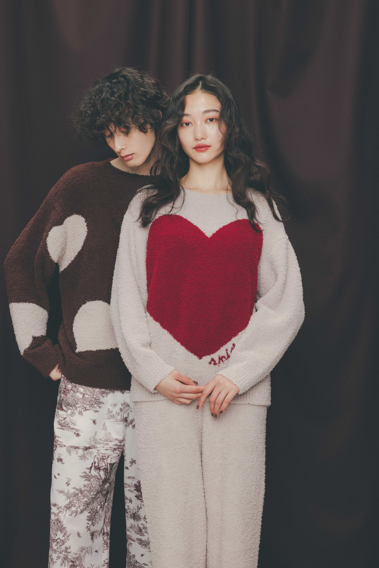 【Melty】ハートジャガードニットプルオーバー（7920円）