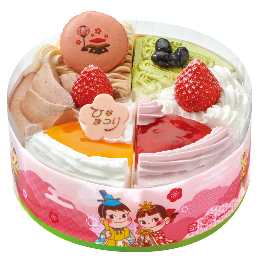 「ひなまつりアソートケーキ」（3400円）