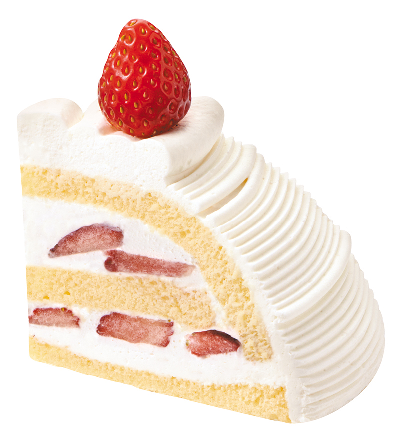 「苺のご褒美イタリアンショートケーキ」（680円）