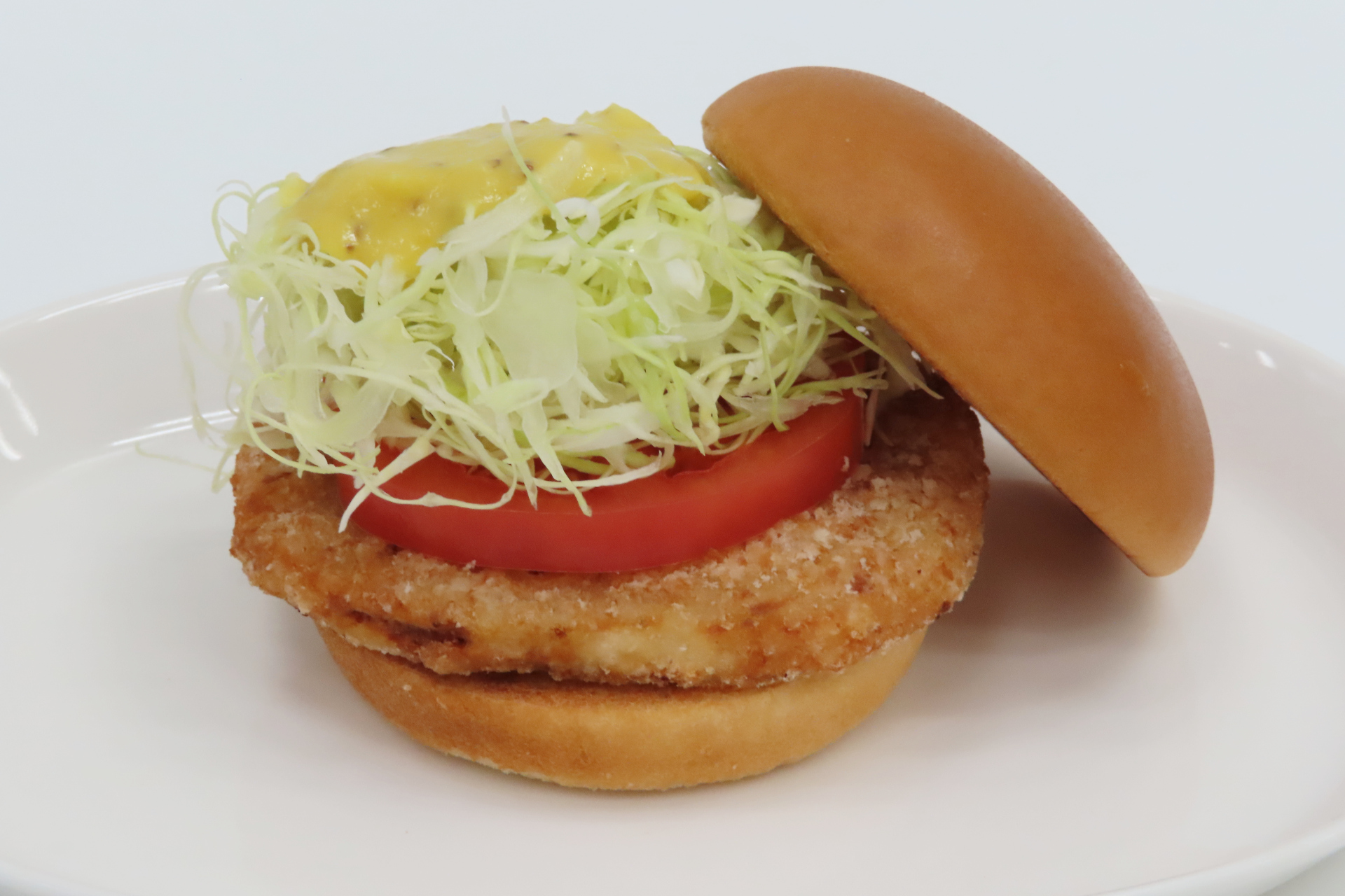 ハニマスのとり竜田バーガー ～ハニーマスタードソース使用～