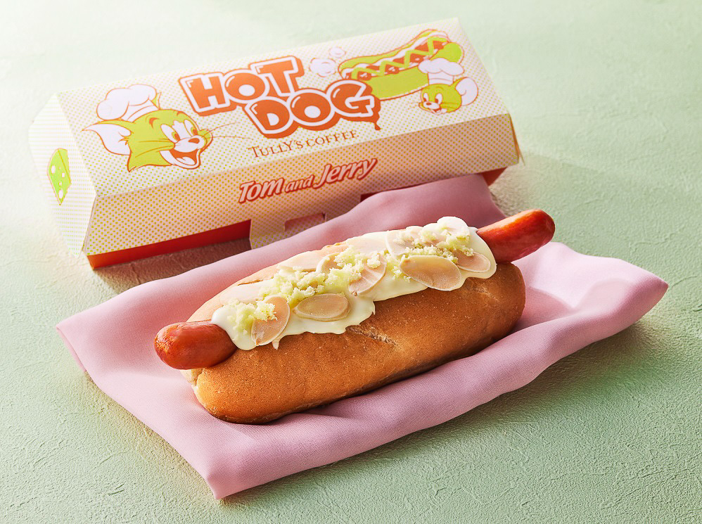 トムとジェリー ホットドッグ トリプルチーズ＆アーモンド