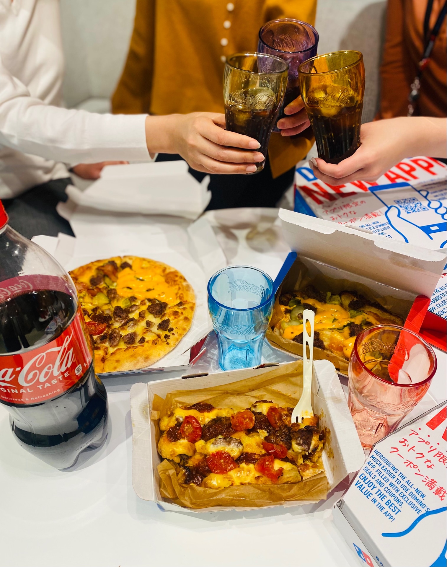 ピザパーティーにも