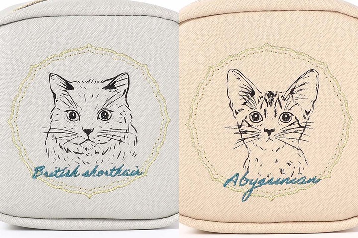 ブルーブルーエ「猫の日」バッグ/ポーチ発売 - グルメ Watch