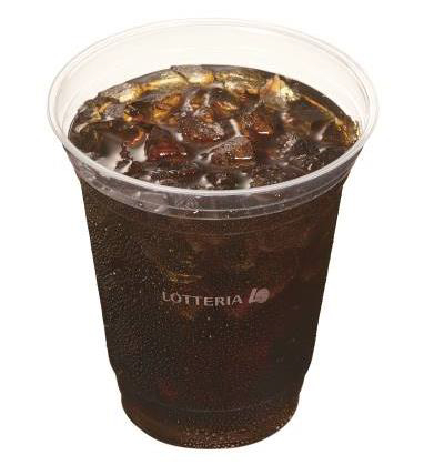 「LO プレミアムアイスコーヒー」（140円 ※通常280円）