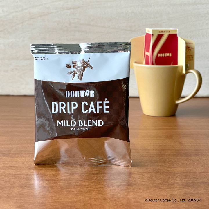 甘味・酸味・苦味のバランスがとれたドトールを代表する「マイルドブレンドコーヒー」