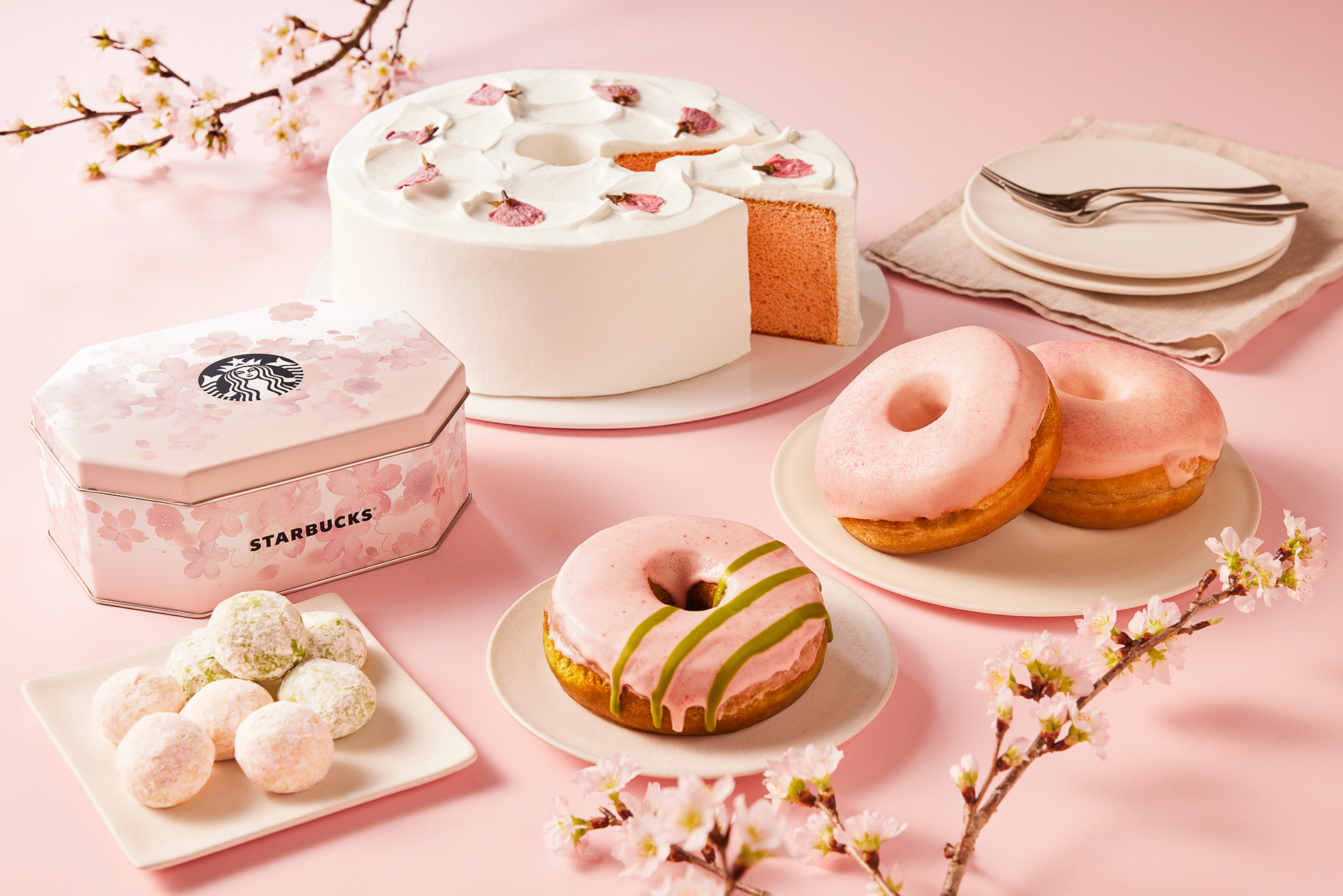 スターバックス「SAKURAシーズン2023」フードメニュー