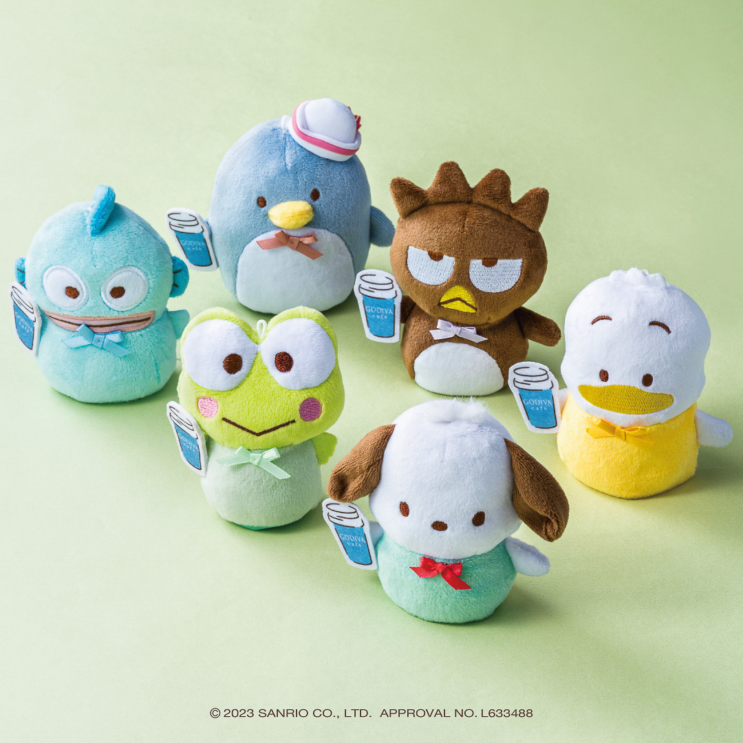 「はぴだんぶい指人形」（各2500円）