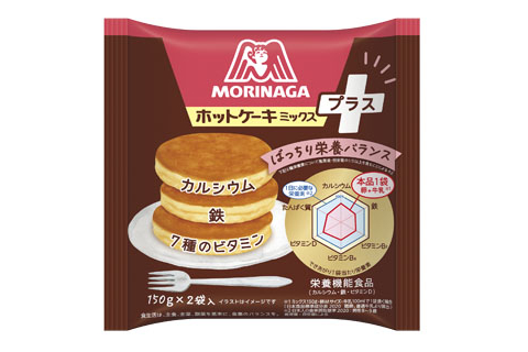 森永製菓「ホットケーキミックスプラス」