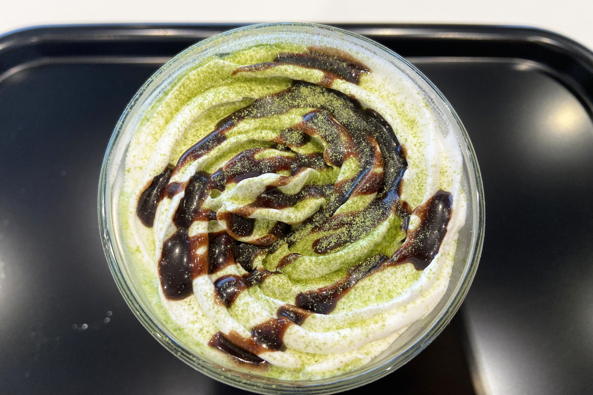 トッピングを混ぜながら飲んでも美味しい