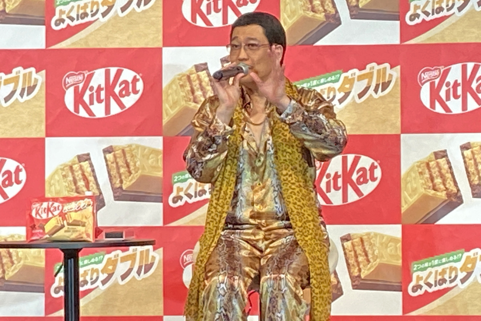 「エゴサーチは誰にも負けない。記事が上がるのが楽しみ」とピコ太郎さん