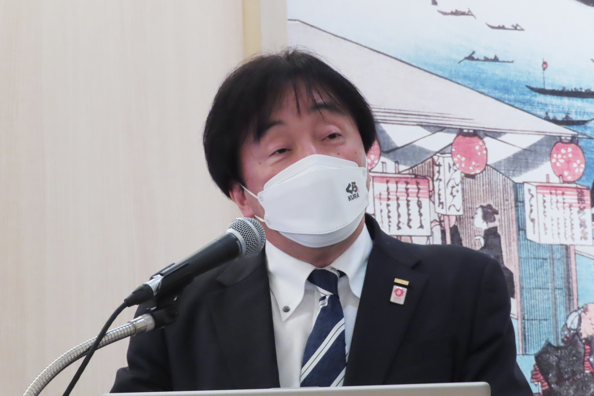 取締役 広報・マーケティング本部長の岡本浩之氏