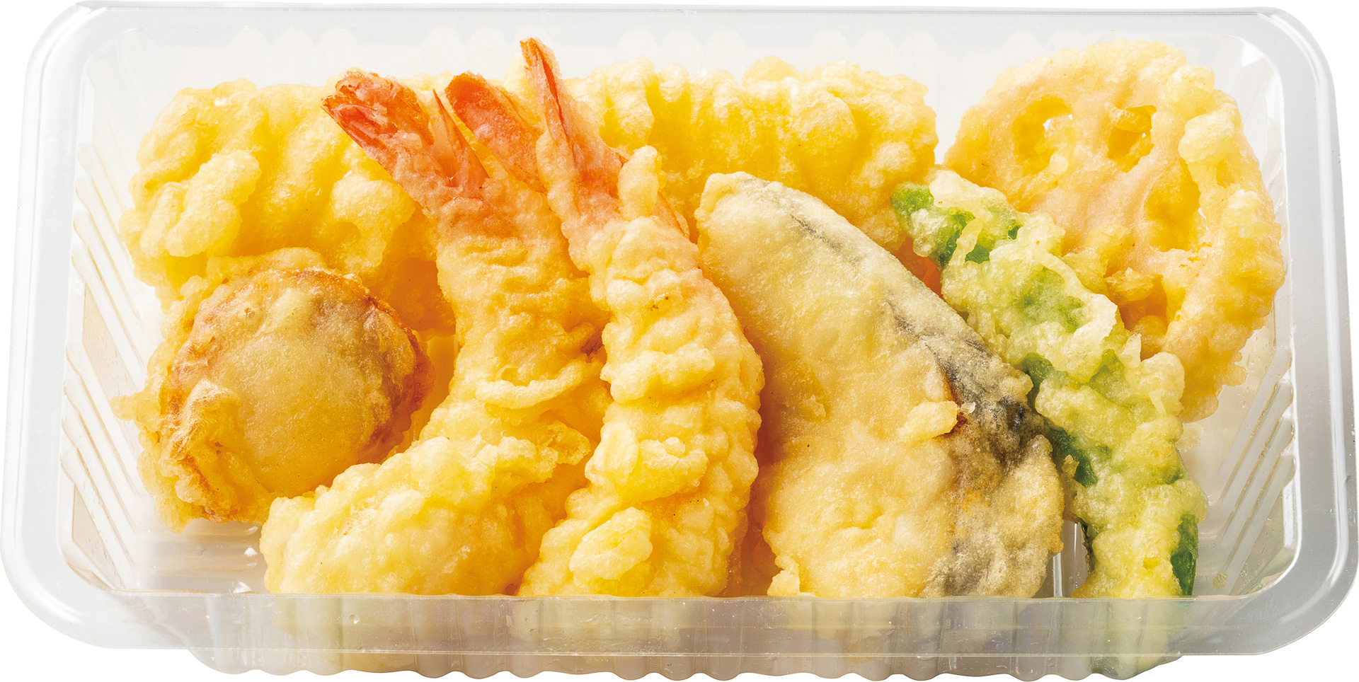 「天ぷら盛り合わせ」（490円）