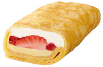 「ファミマ・ザ・クレープ いちご」（248円）