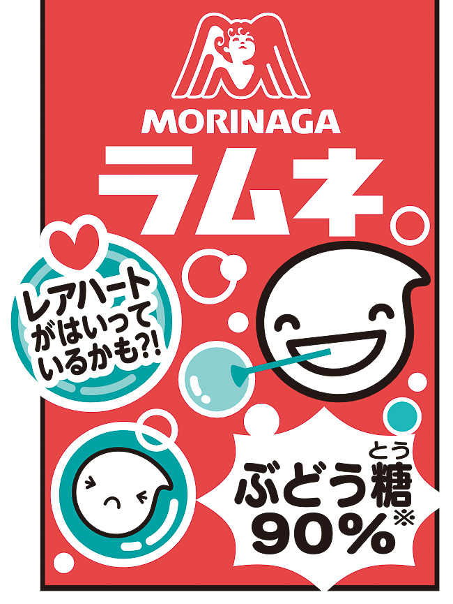 2001年から登場した「ラムネちゃん」
