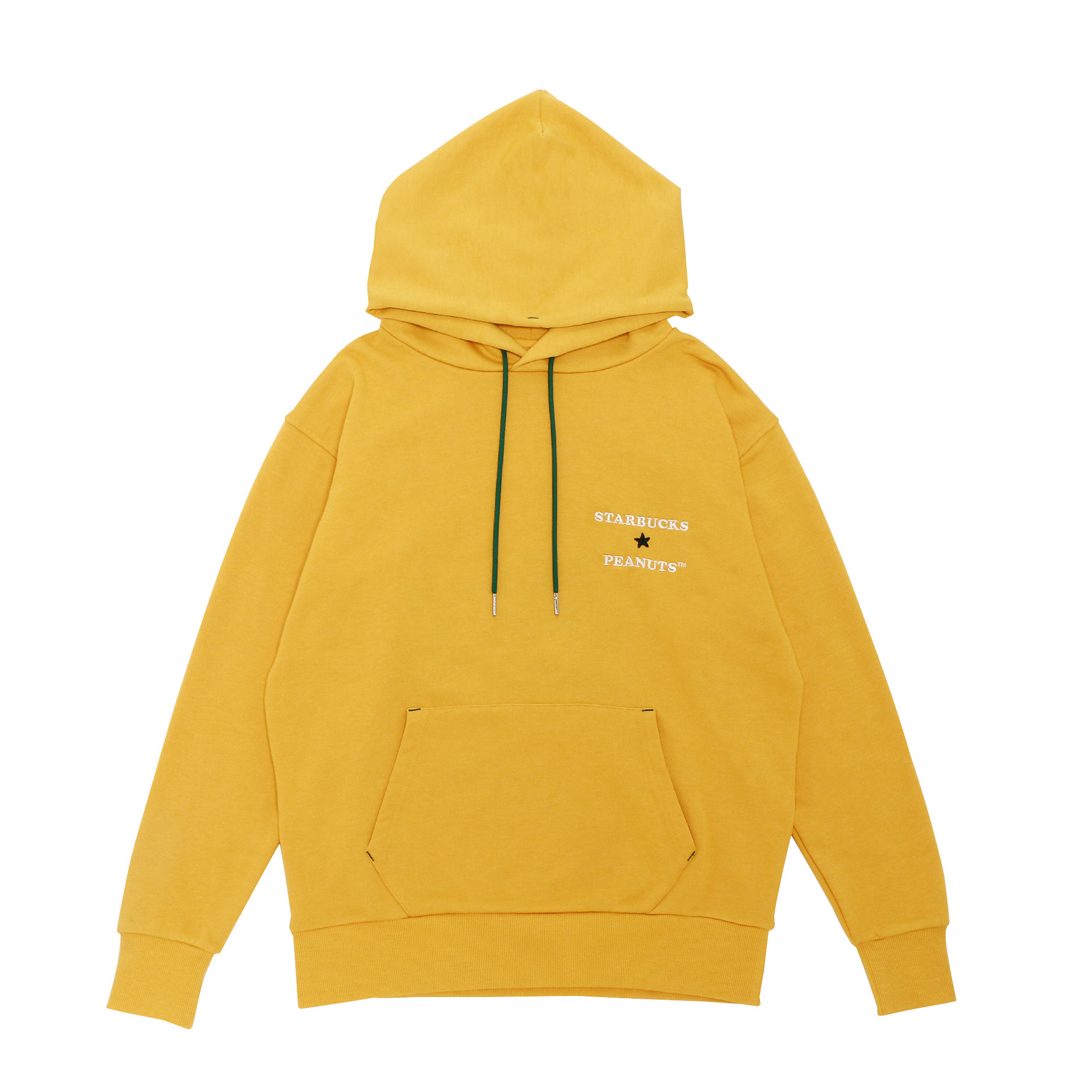 オーバーサイズパーカー イエロー PEANUTS Lucy（S-M/L-XL）