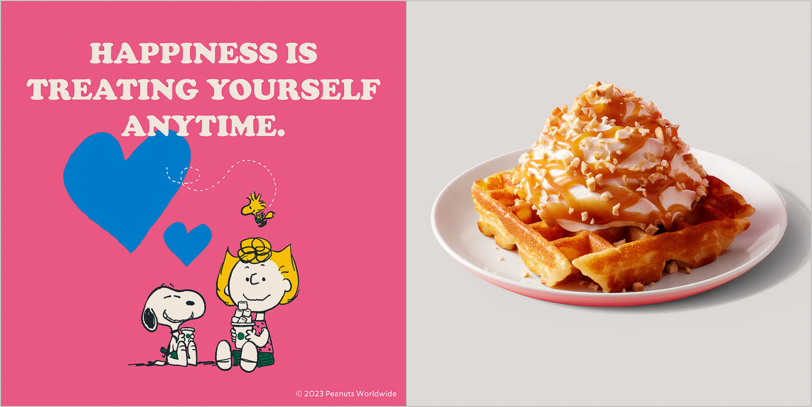 サリー・ブラウン アメリカンワッフル with キャラメル プレッツェル