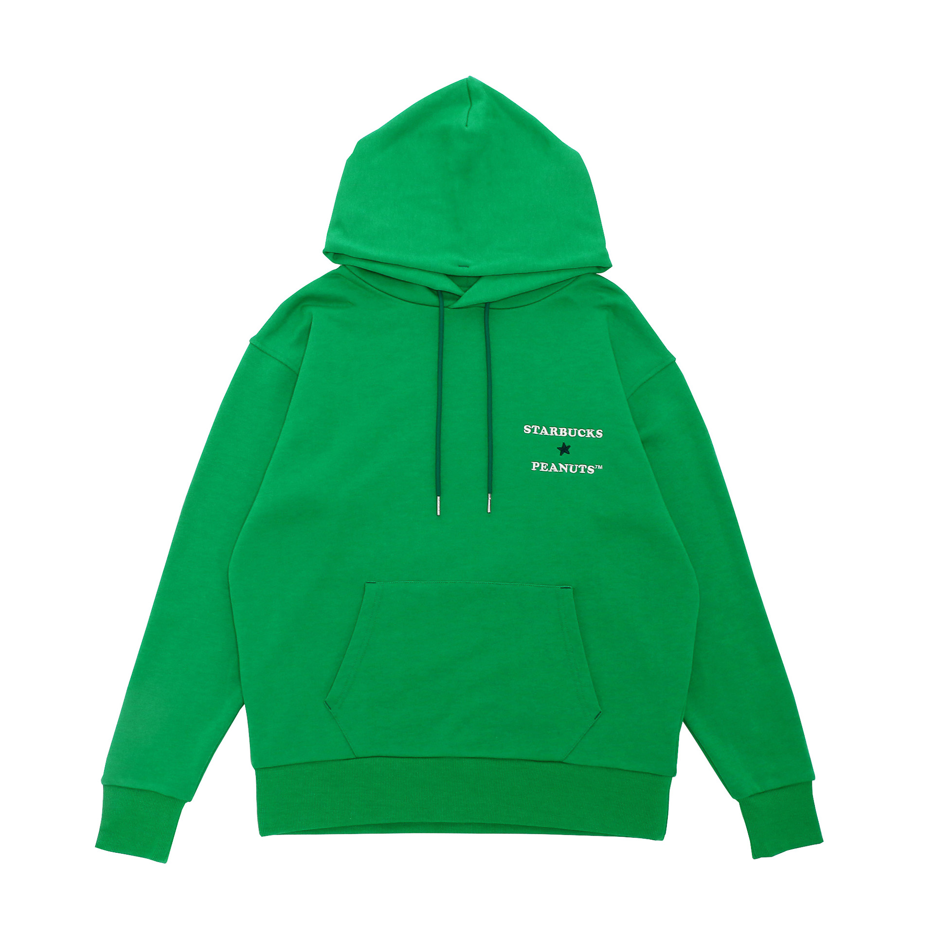 オーバーサイズパーカー グリーン PEANUTS Snoopy Brothers（S-M/L-XL）