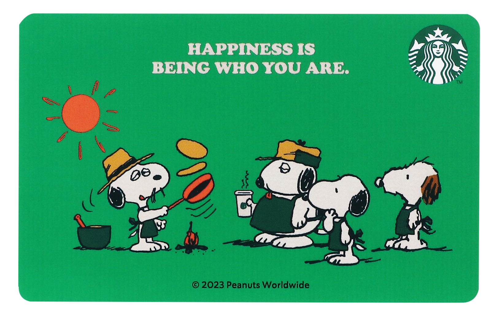 スターバックスカード PEANUTS スヌーピーブラザーズ