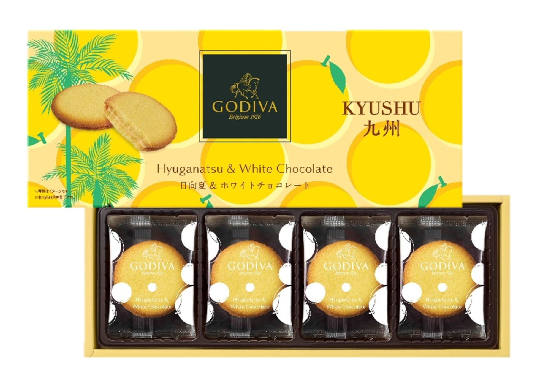 GODIVA 日向夏＆ホワイトチョコレートクッキー