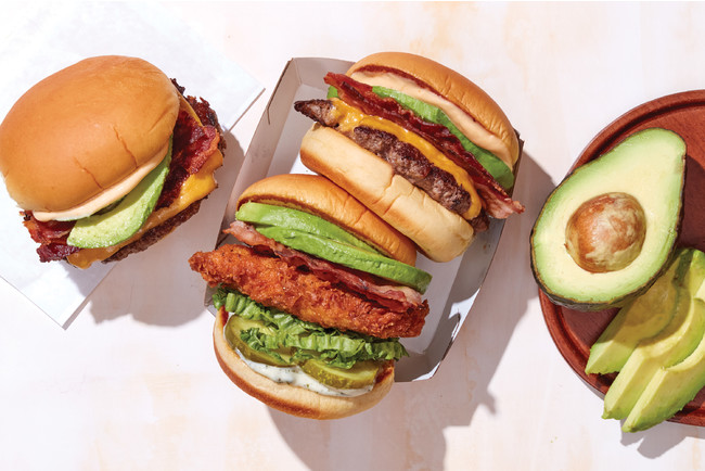 シェイク シャック「アボカドベーコンバーガー」「アボカドベーコンチキン」