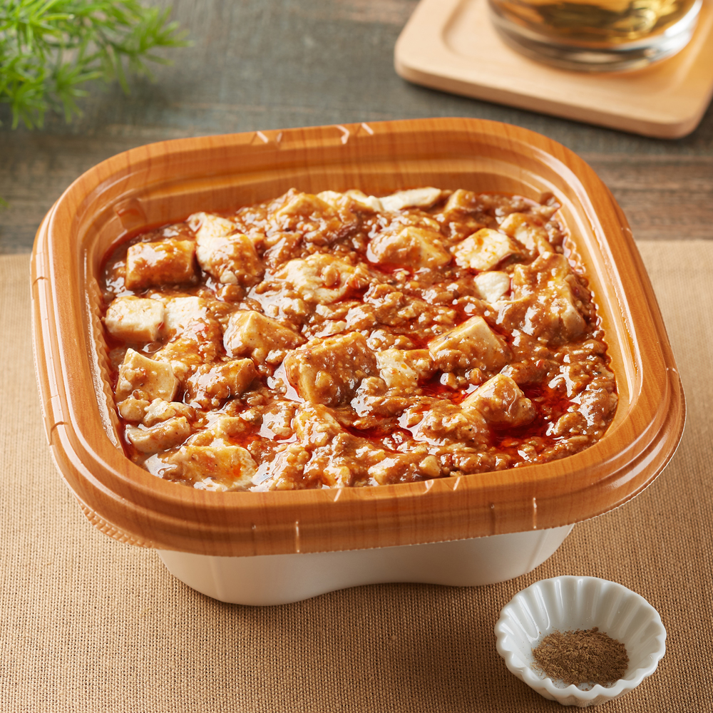 「百楽監修 幸福（シンフゥー）麻婆豆腐丼」（498円）