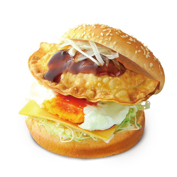 餃子バーガー 芳醇黒酢ソース