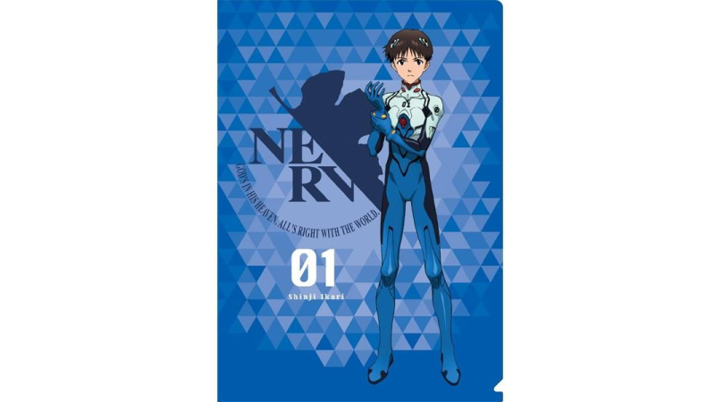 ヱヴァンゲリヲン新劇場版 クリアファイルA:シンジ01（ムービック）