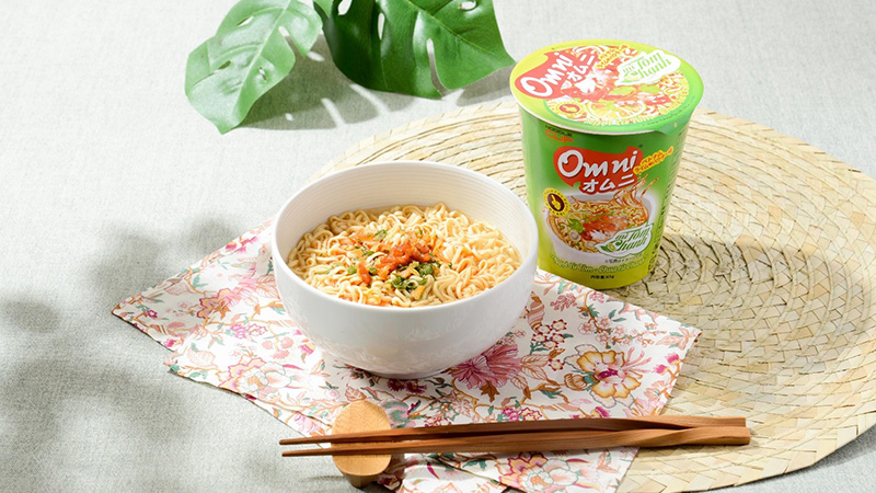 オムニ麺 ライム＆パクチーカップ 65g