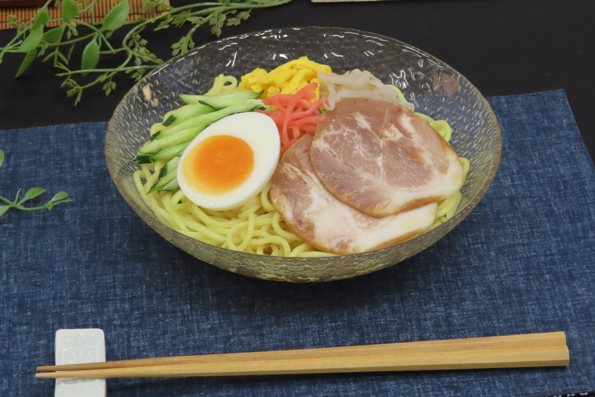 爽やかな酸味のスープ 冷し中華