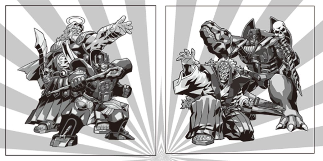 タカラトミーモール限定シールとロッテオンラインショップ限定シールを2枚揃えると1枚絵に